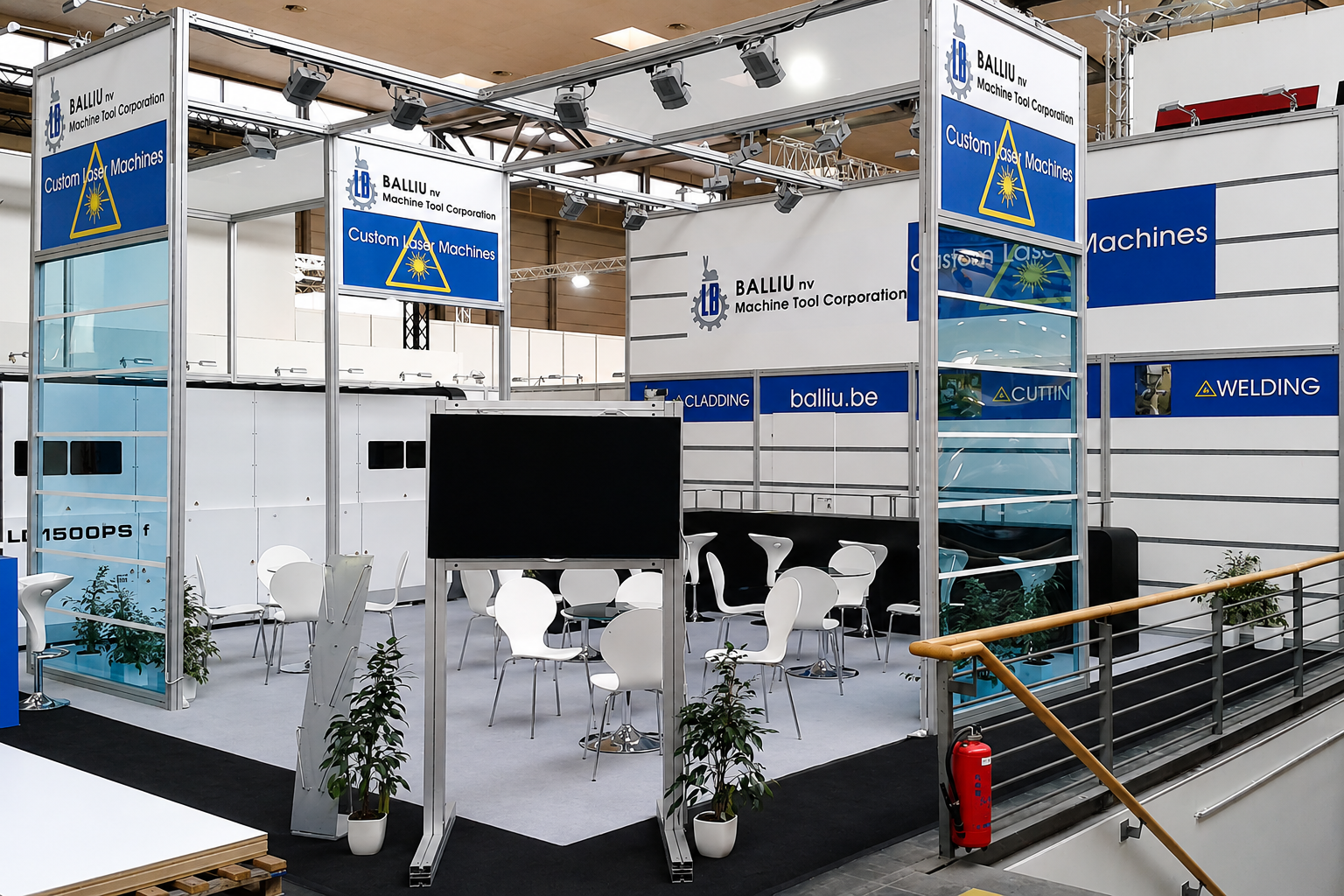 Modular exhibition stand service