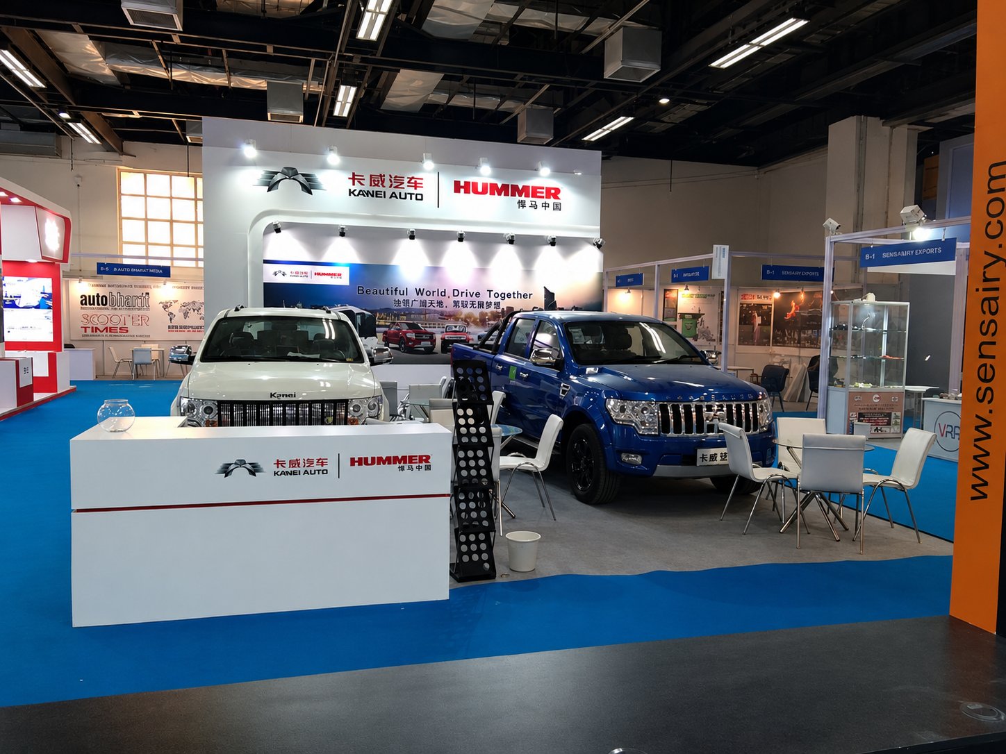 Custom booth design service