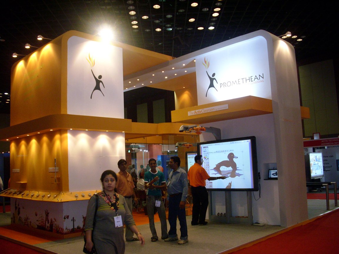 Modular exhibition stand service